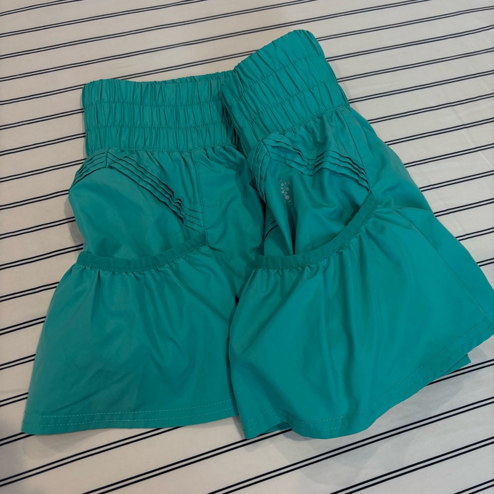 Colorful running free movement free people shorts skorts price for one